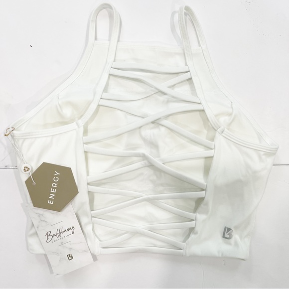 NWT BUFFBUNNY IVY CROP - WHITE S,M,L & XL - Picture 6 of 6